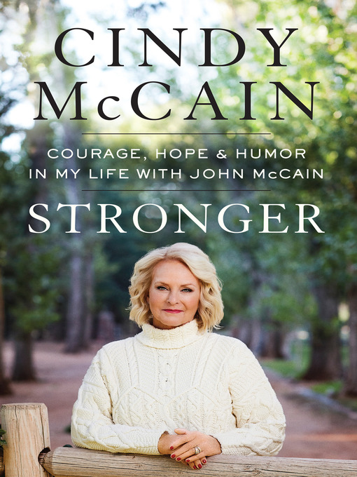 Title details for Stronger by Cindy McCain - Wait list